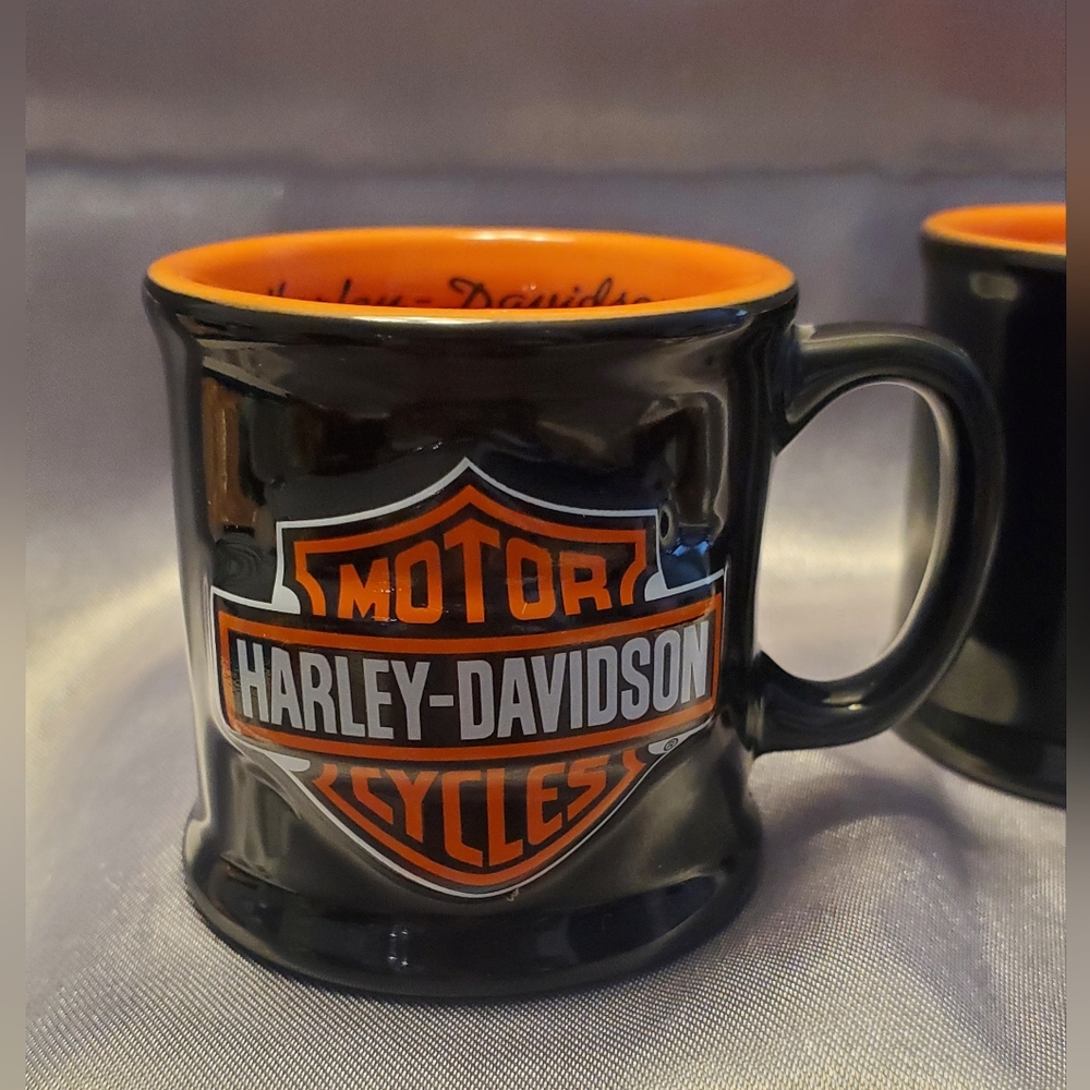 Harley-Davidson Shot Glass Mugs NWOT - Picture 3 of 4